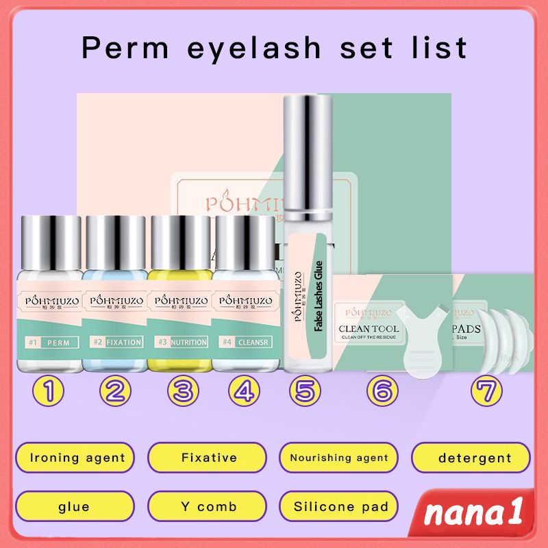 Bộ dụng cụ uốn cong lông mi/ lông mày POHMIUZO/Bai Miao tự ủi tạo kiểu đơn giản hoang dã | BigBuy360 - bigbuy360.vn