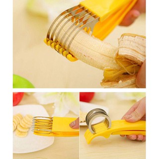 Kitchen tools food grade cut banana slicer