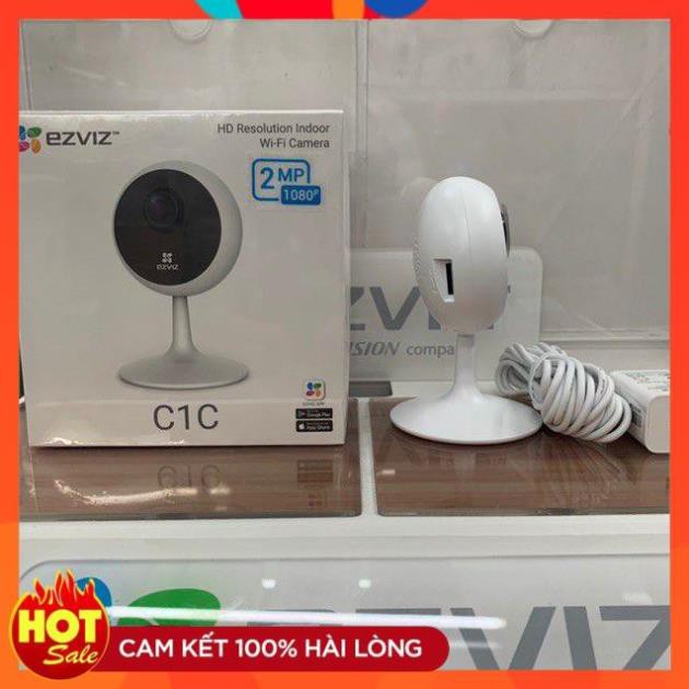 [Chính hãng] Camera Ezviz C1C 1080P (2.0)- Góc rộng, Kết nối wifi không dây