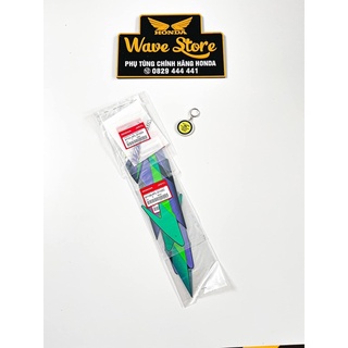 Tem wave 110 xanh nhớt đời 2000
