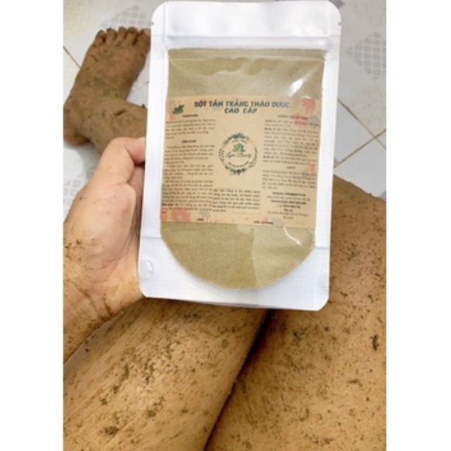 BỘT TẮM TRẮNG THẢO DƯỢC CAO CẤP 100% ORGANIC - CAM KẾT KHÔNG BÀO MÒN