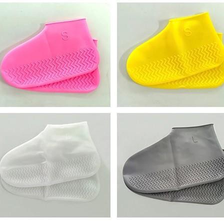 Bọc giày Silicon đàn hồi đi mưa siêu tiện lợi chọn màu và size | BigBuy360 - bigbuy360.vn