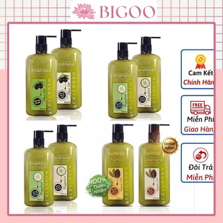 CẶP DẦU GỘI XẢ HACHI 500ml - Dầu gội, xả hachi cao cấp chăm sóc tóc ngăn ngừa hư tổn cải thiện da đầu chống gàu
