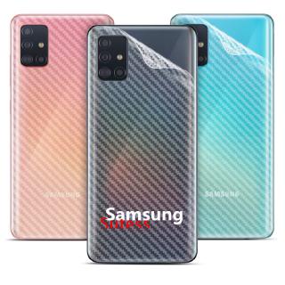 Ốp điện thoại kết cấu sợi carbon chống trầy xước cho Samsung Galaxy Note 20 Plus A01 Core M01 M01S A71 A51 A21S A21
