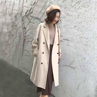 Áo khoác dạ Hàn Quốc