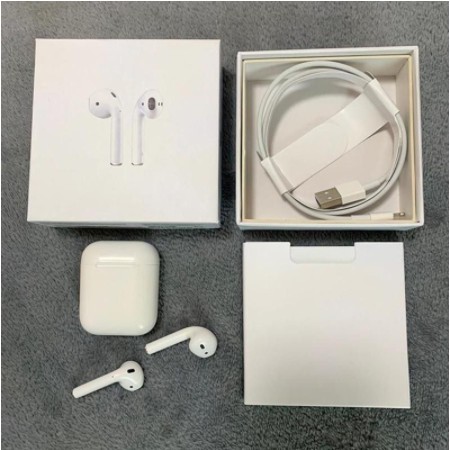 [AIRPODS 2] Tai Nghe Bluetooth Bản Mới Full Chức Năng Đổi Tên ✔Định Vị ✔Sạc Không Dây - Bảo Hành 12 Tháng