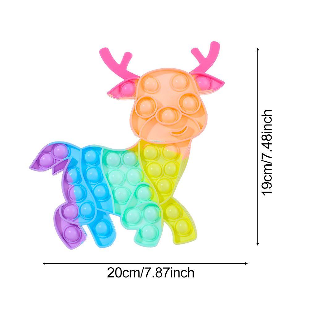Đồ Chơi Con Quay Bằng Silicone Hình Cây Kem Nhiều Màu Sắc Cho Trẻ Em Và Người Lớn