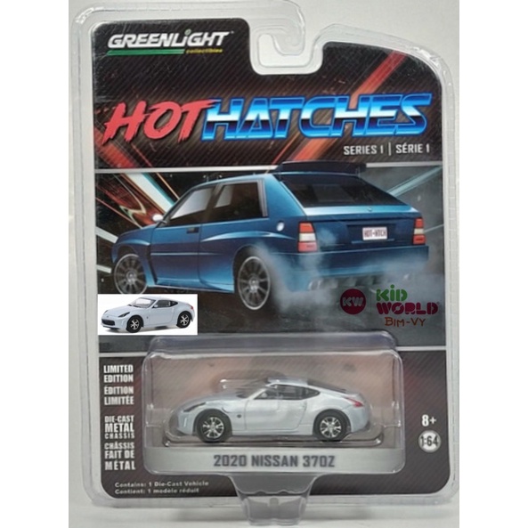 Xe mô hình GreenLight Hot Hatches Series 1 2020 Nissan 370Z 47080-F.