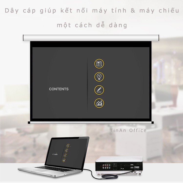 Cáp chuyển đổi HDMI sang DVI 1080P Jinghua, kết nối các thiết bị HDMI với các thiết bị DVI, DVI to HDMI Cable