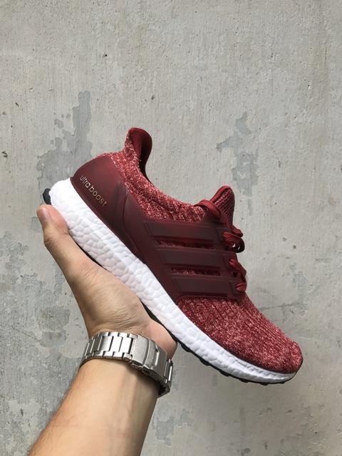 Giày Ultra Boost 3.0 2017 nam nữ đẹp bền êm (đỏ)