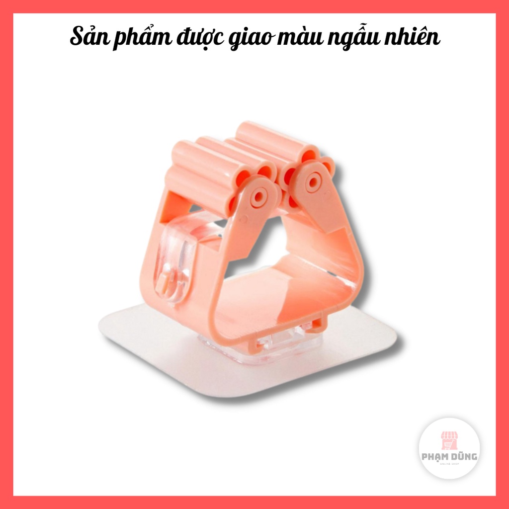 Móc dán tường treo chổi , cây lau , dụng cụ vệ sinh nhà tắm