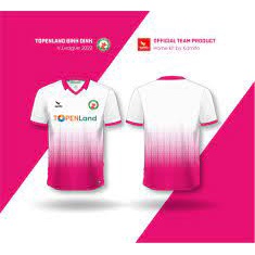 Áo đấu Topenland Bình Định mùa 2022
