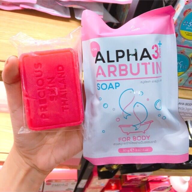 Xà Phòng Trắng Da Alpha Arbutin Collagen Thái Lan