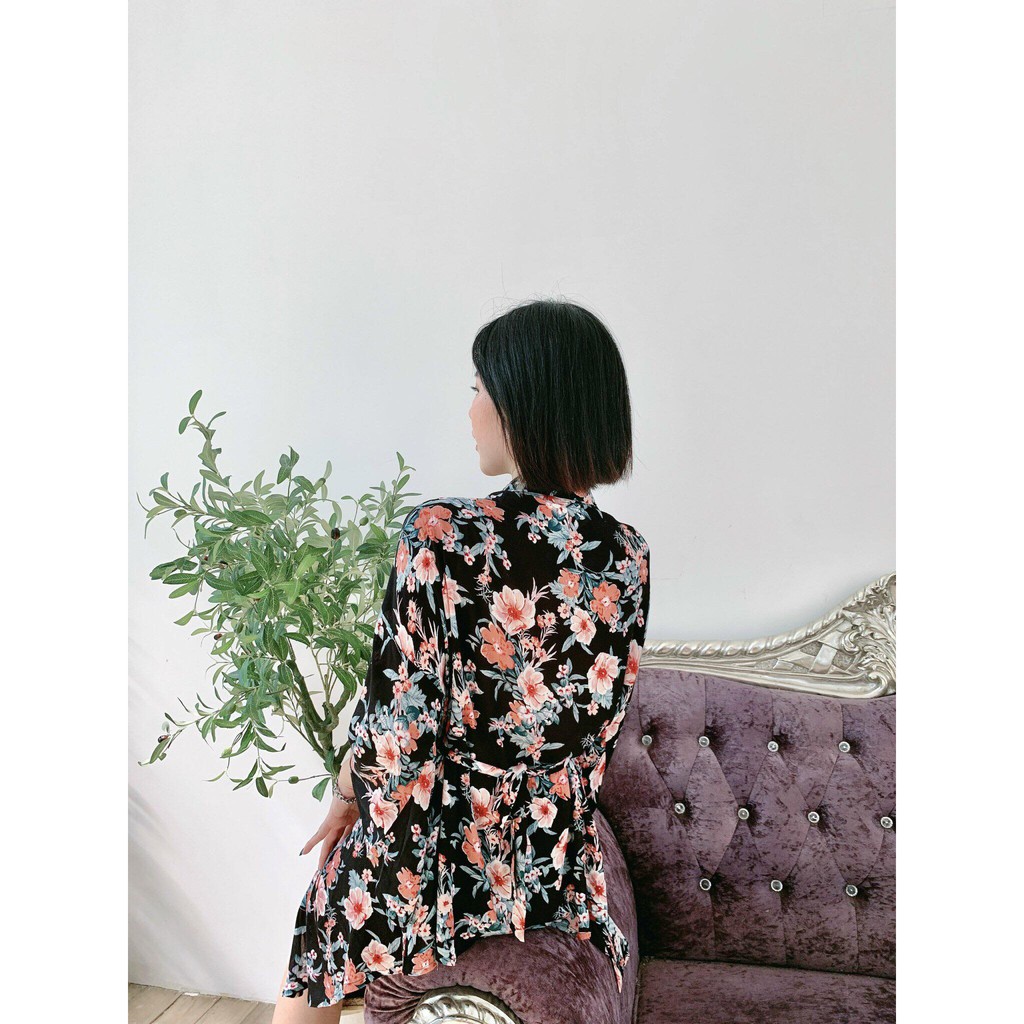 Áo khoác kimono kèm dây cột DOKESI (có Bigsize)