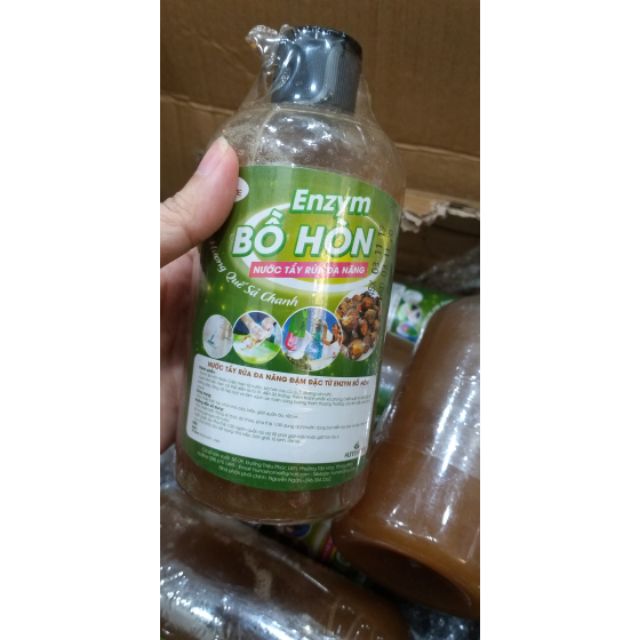 Enzim bồ hòn_Nước rửa đa năng