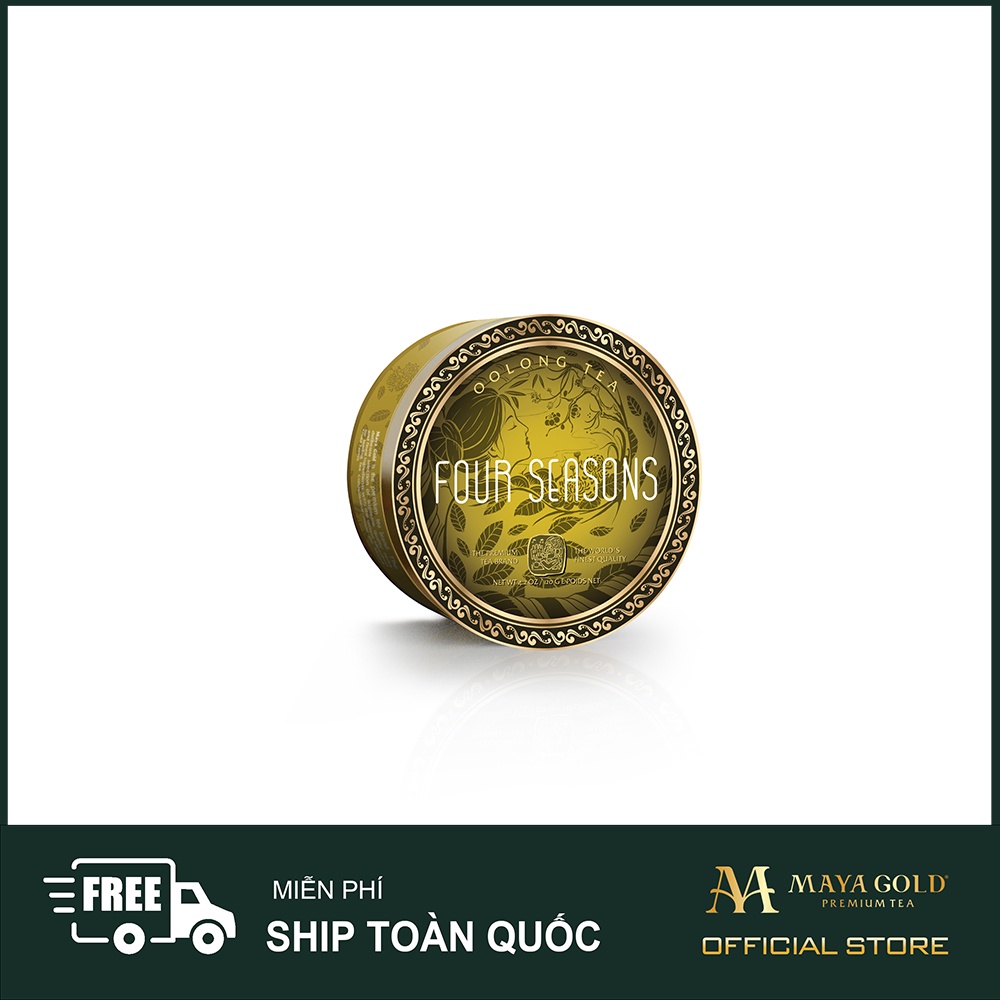 Trà Olong hương hoa cỏ tự nhiên - Four Seasons - Maya Gold Premium Tea (120 gram) | BigBuy360 - bigbuy360.vn