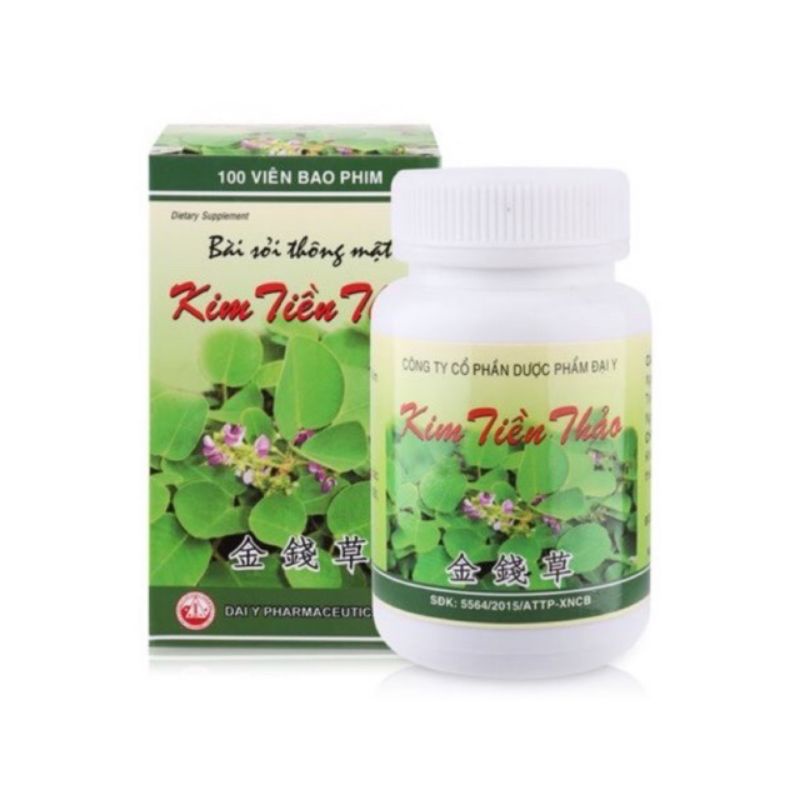 Viên Kim tiền thảo (lọ 100 viên)