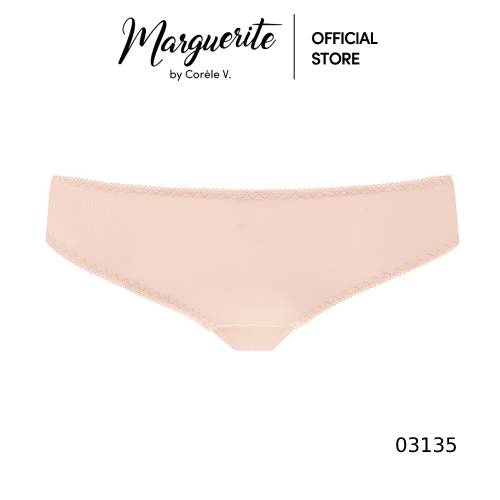 Quần lót nữ Marguerite lưng vừa, mềm min, thoải mái gợi cảm từ Corèle V Pháp - 03135