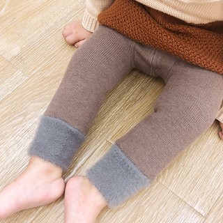QUẦN LEGGING NỈ NHUNG CHO BÉ