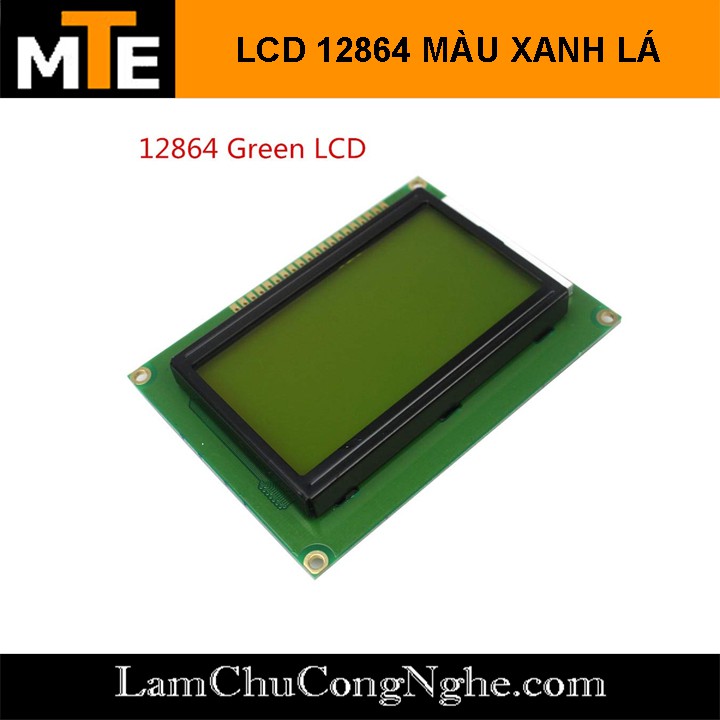 Màn hình hiển thị LCD 12864 5V xanh lá - LCD 128x64 | BigBuy360 - bigbuy360.vn