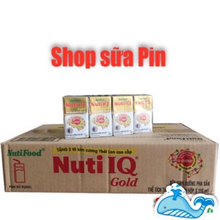 Sữa bột pha sẵn nuti iq gold 110ml- thùng 48 hộp