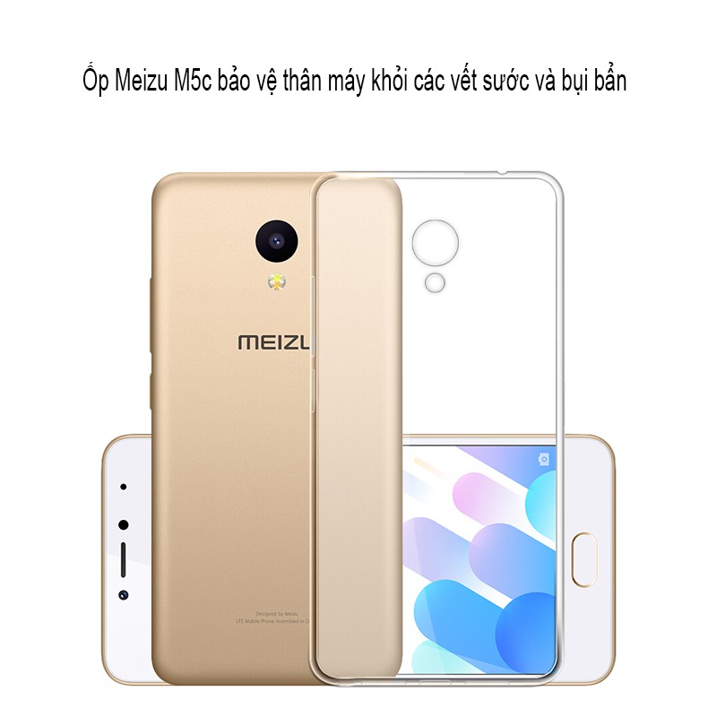 Ốp lưng điện thoại Meizu m5c silicone