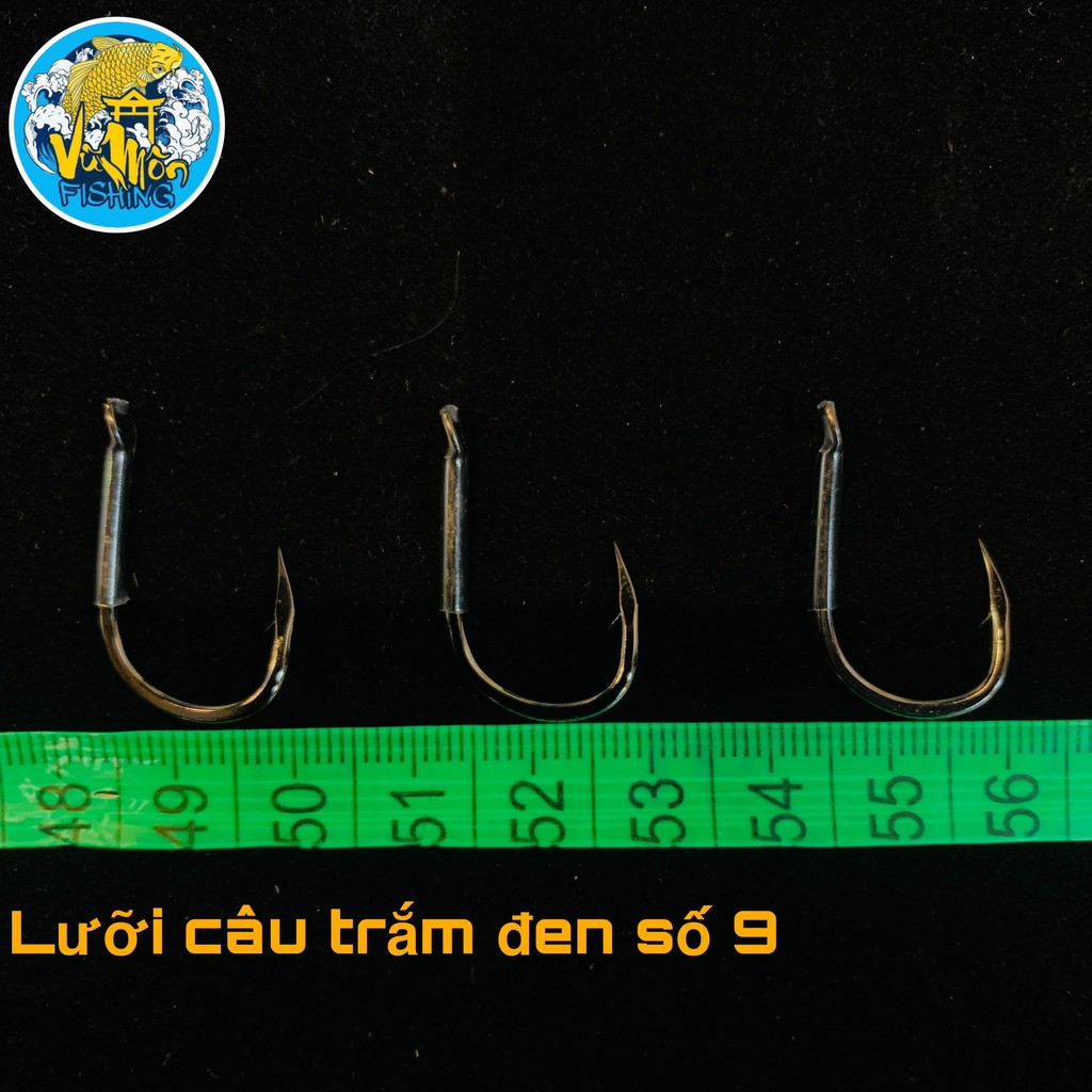 Lưỡi Câu Cá Săn Hàng Bọc Cán Siêu Cường Thuỷ Bạc | Lưỡi Câu Cá Cỡ Lớn - Vũ Môn Fishing