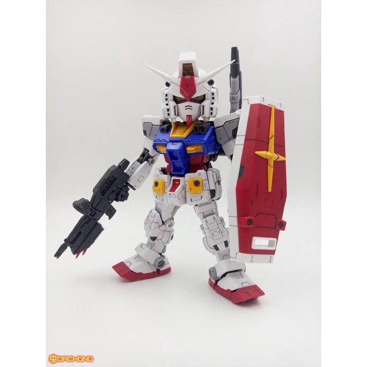 Mô Hình Lắp Ráp Gundam SD x MG RX-78-2 (SunToys)