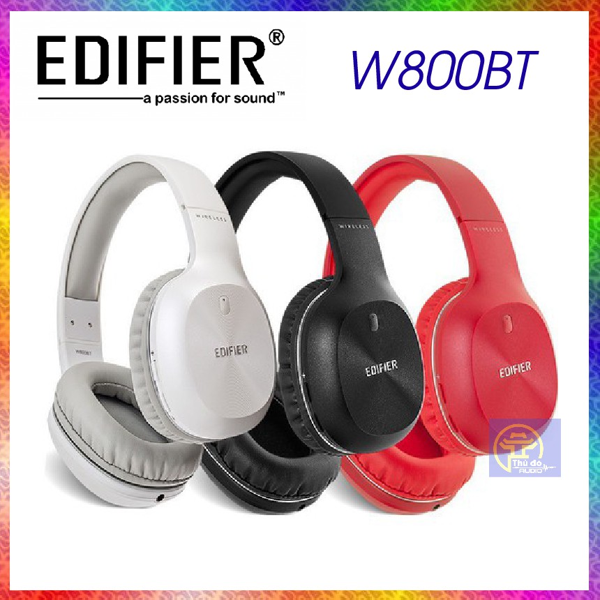 Tai nghe Bluetooth 4.0 Edifier W800BT - Bass mạnh