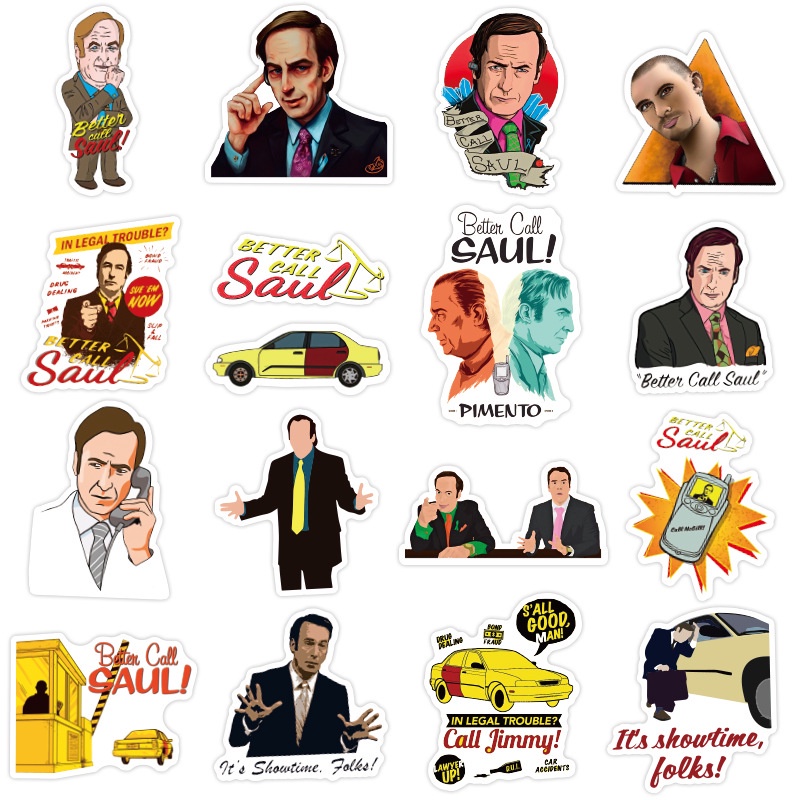 100Pcs/Set ❉ Better Call Saul Series A Stickers ❉ DIY Fashion Waterproof Doodle Decals Stickers