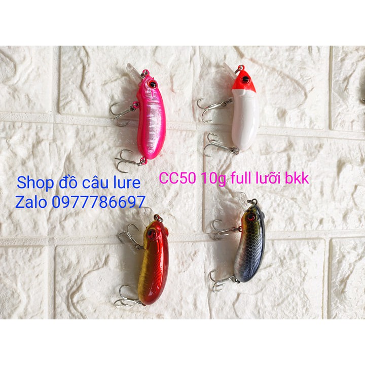 mồi lửng CC50 6cm nặng 10g lưỡi BKK