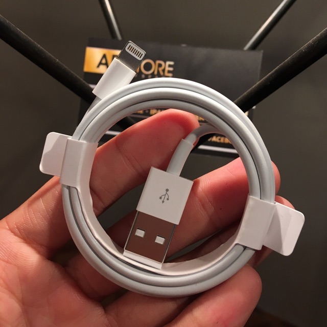 Cáp lightning iphone X zin bóc máy