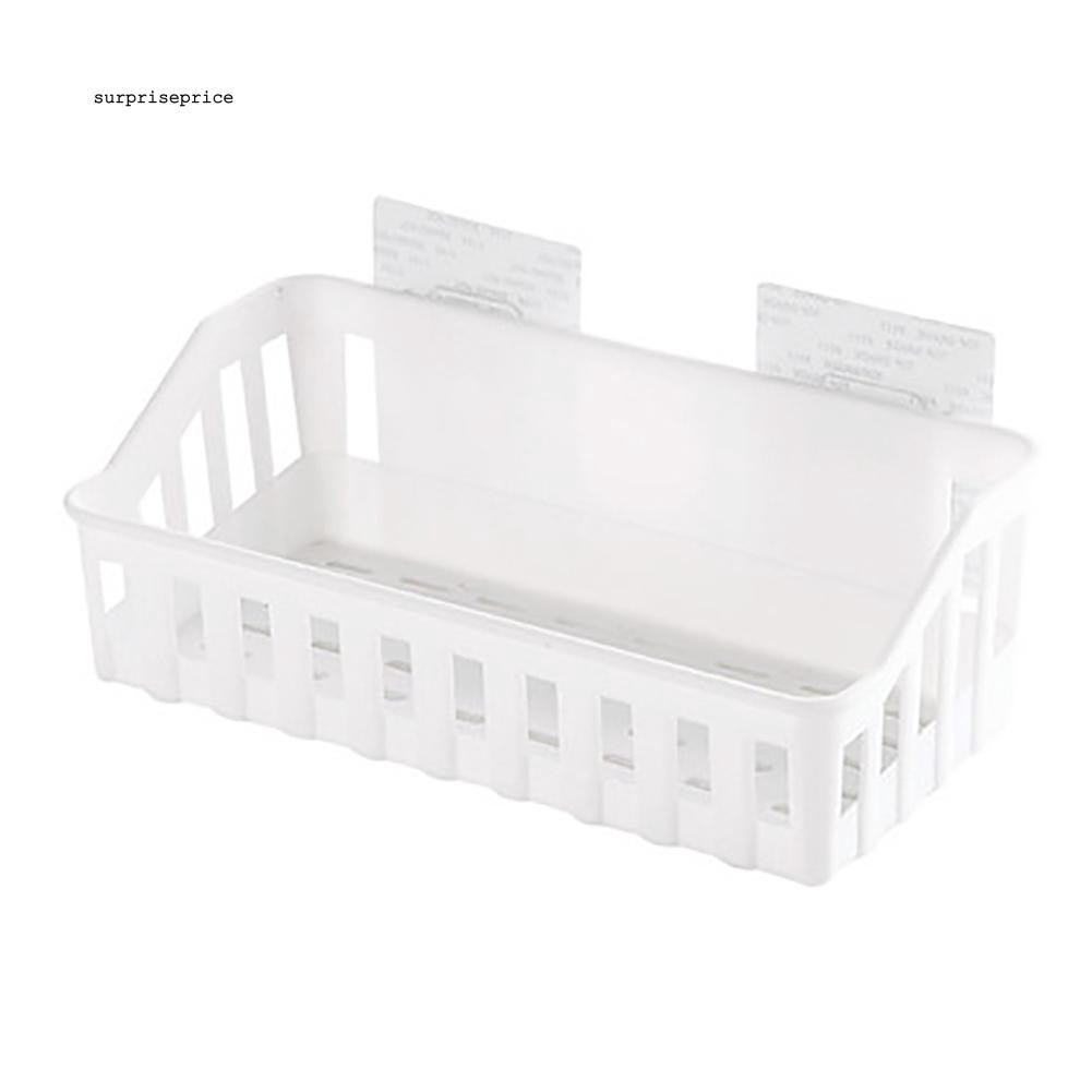 Kệ giữ đồ gắn tường bằng nhựa PP 26.5cm x 12cm x 13cm đa năng tiện dụng