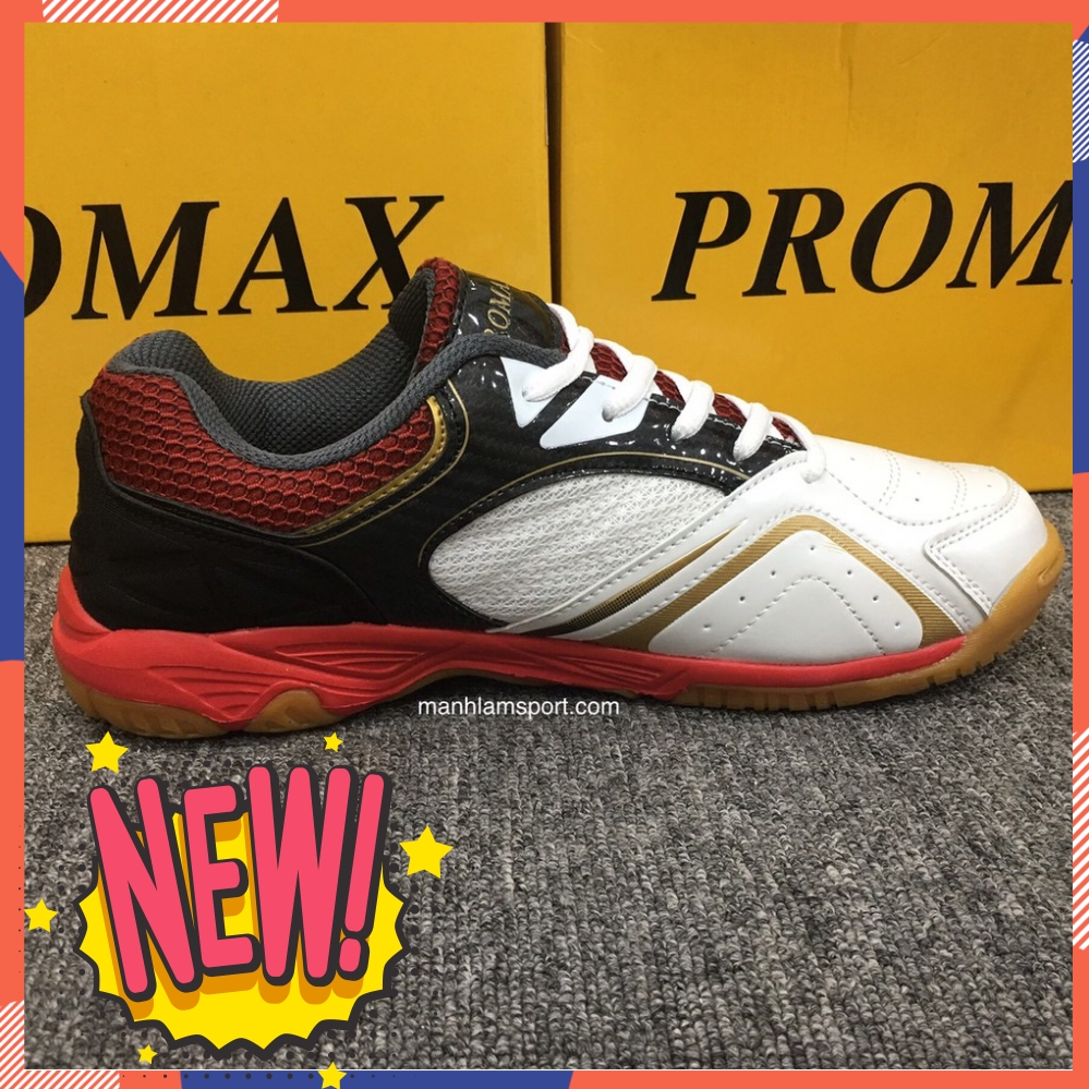 [SALE KHỦNG] Giày cầu lông Promax Pr-19018 Trắng đỏ đen ! 2020 👡Tốt nhất 2020 - BỀN ĐẸP [ SALE ] new " .