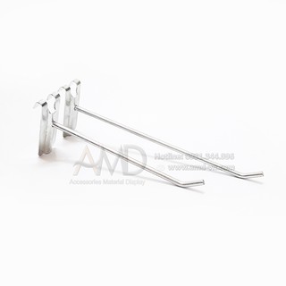 Set 50 móc treo phụ kiện 10cm màu mạ kẽm