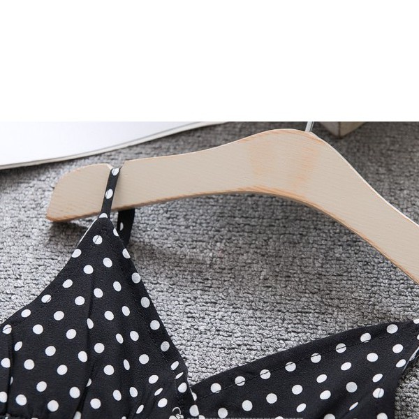 Váy dây chấm bi bé gái size 12-20kg