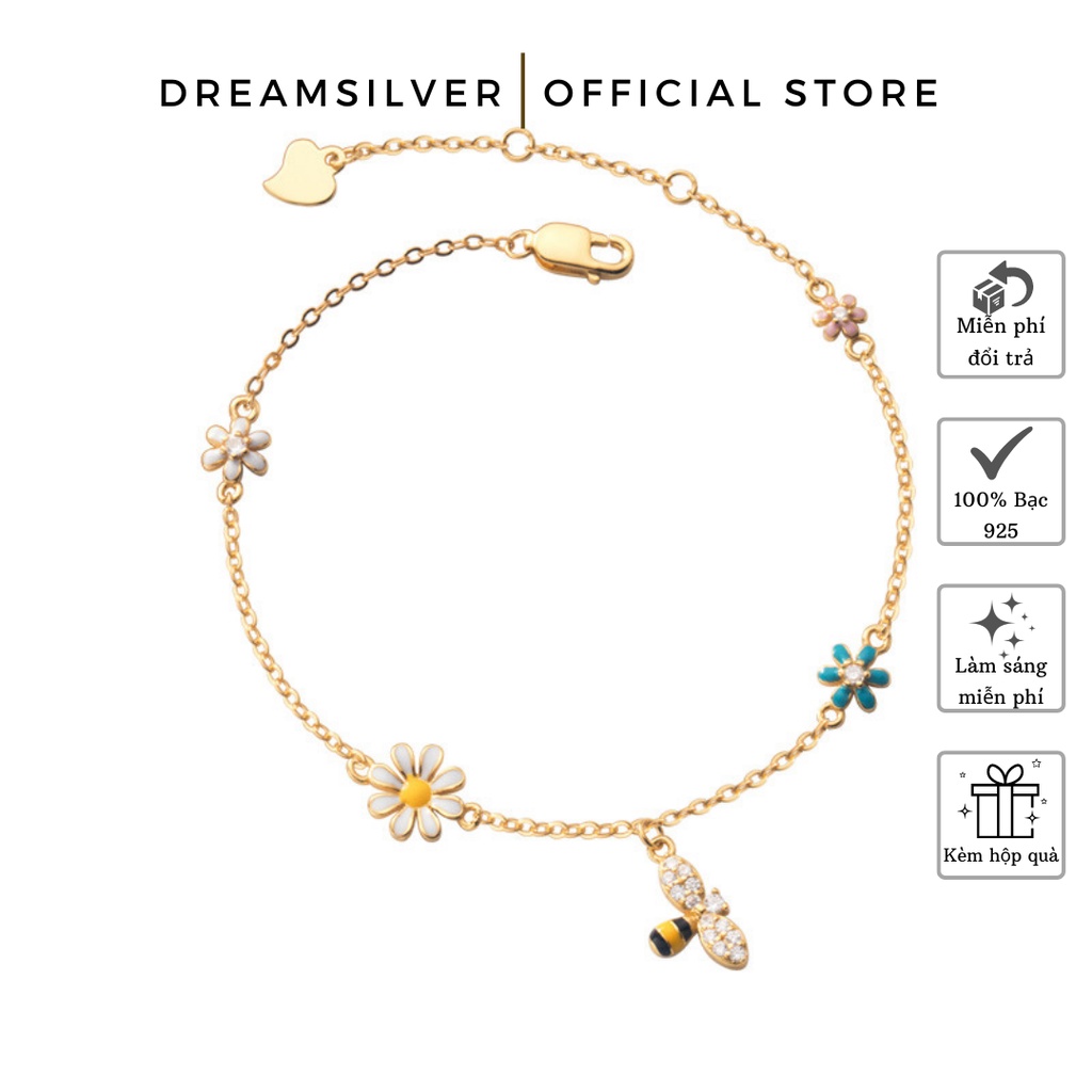 Lắc Tay Bạc Dreamsilver Honey Bee LT024