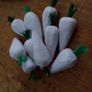 Đồ chơi mầm non tự làm _ rau củ