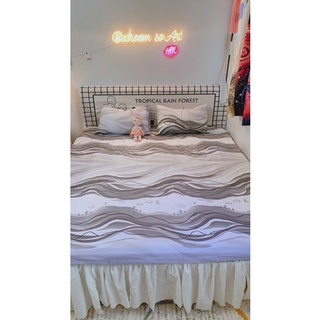 Bộ ga+ 2 gối nằm cotton living