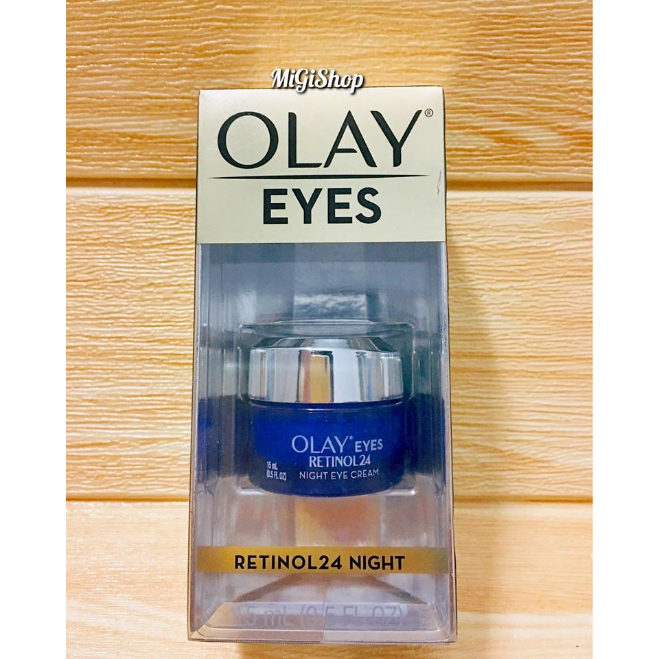 KEM DƯỠNG MẮT BAN ĐÊM OLAY RETINOL 24 NIGHT EYE CREAM 15ML CHÍNH HÃNG - 6268