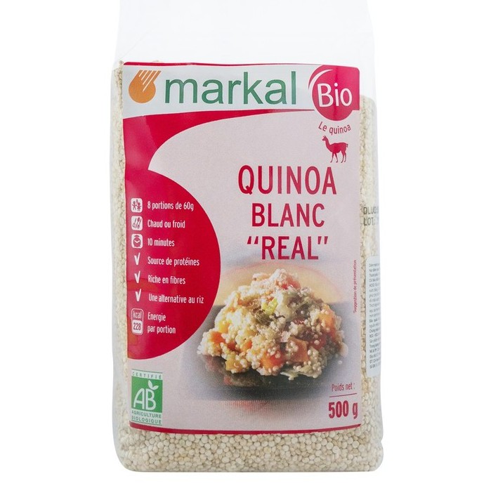 Hạt diêm mạch trắng (Quinoa) hữu cơ (Markal - Kirkland)