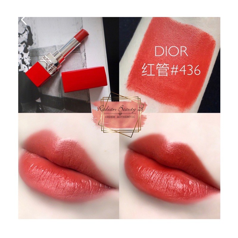 Son Dior 436 Ultra Trouble – Ultra Rouge