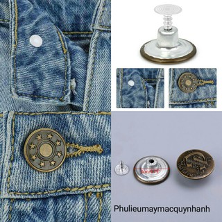Cúc quần jean 2 cm ( gói 5 cúc )