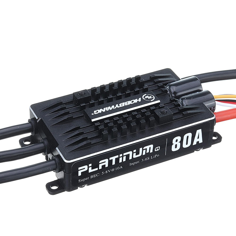 Bộ Điều tốc HobbyWing Platinum 80A V4 Trực thăng ESC (Chính Hãng) dùng cho Goblin 380 / Protos 380