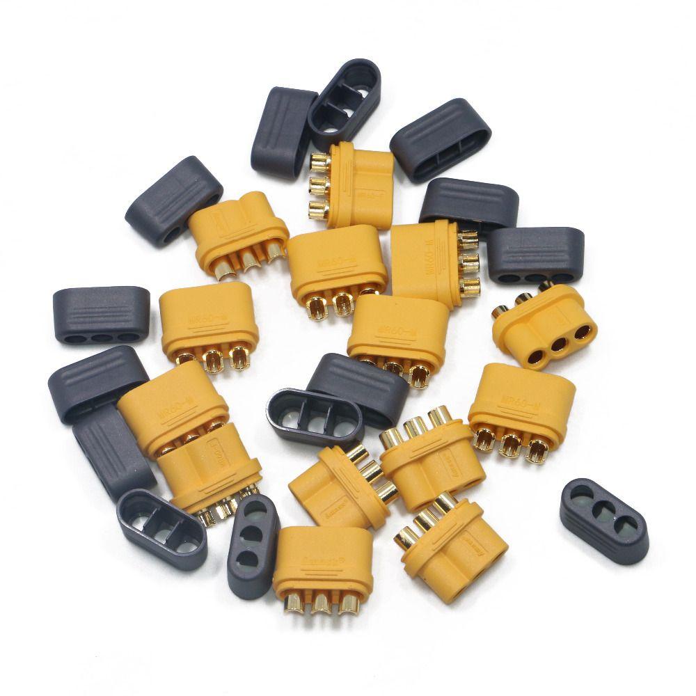 LAYOR1 5 Cặp Đầu Nối 3 Chấu Cho pin Lipo MR60 RC