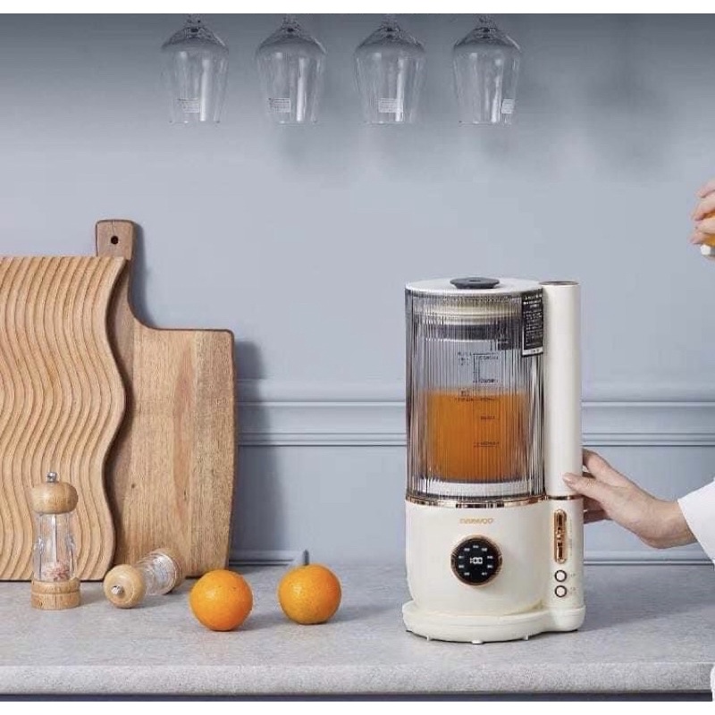 Chính hãng -  MÁY LÀM SỮA HẠT ĐA NĂNG DAEWOO - CÓ LỚP CÁCH ÂM CHỐNG ỒN