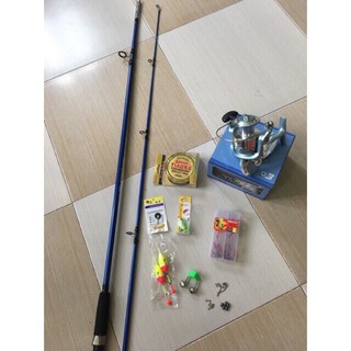 Taka. Combo bộ cần câu cá 11 món đẹp rẻ tải cá lớn hàng xịn