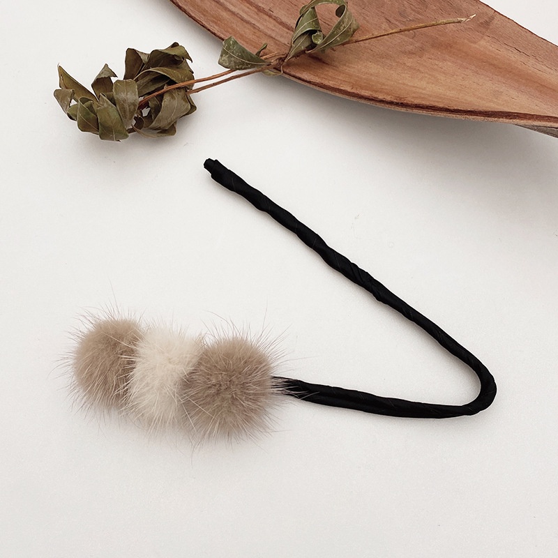 Dây buộc tóc bằng vải bông thiết kế tiện lợi cho nữ