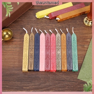 Con dấu sáp niêm phong dạng thanh dài trang trí thiệp mời retro DIY