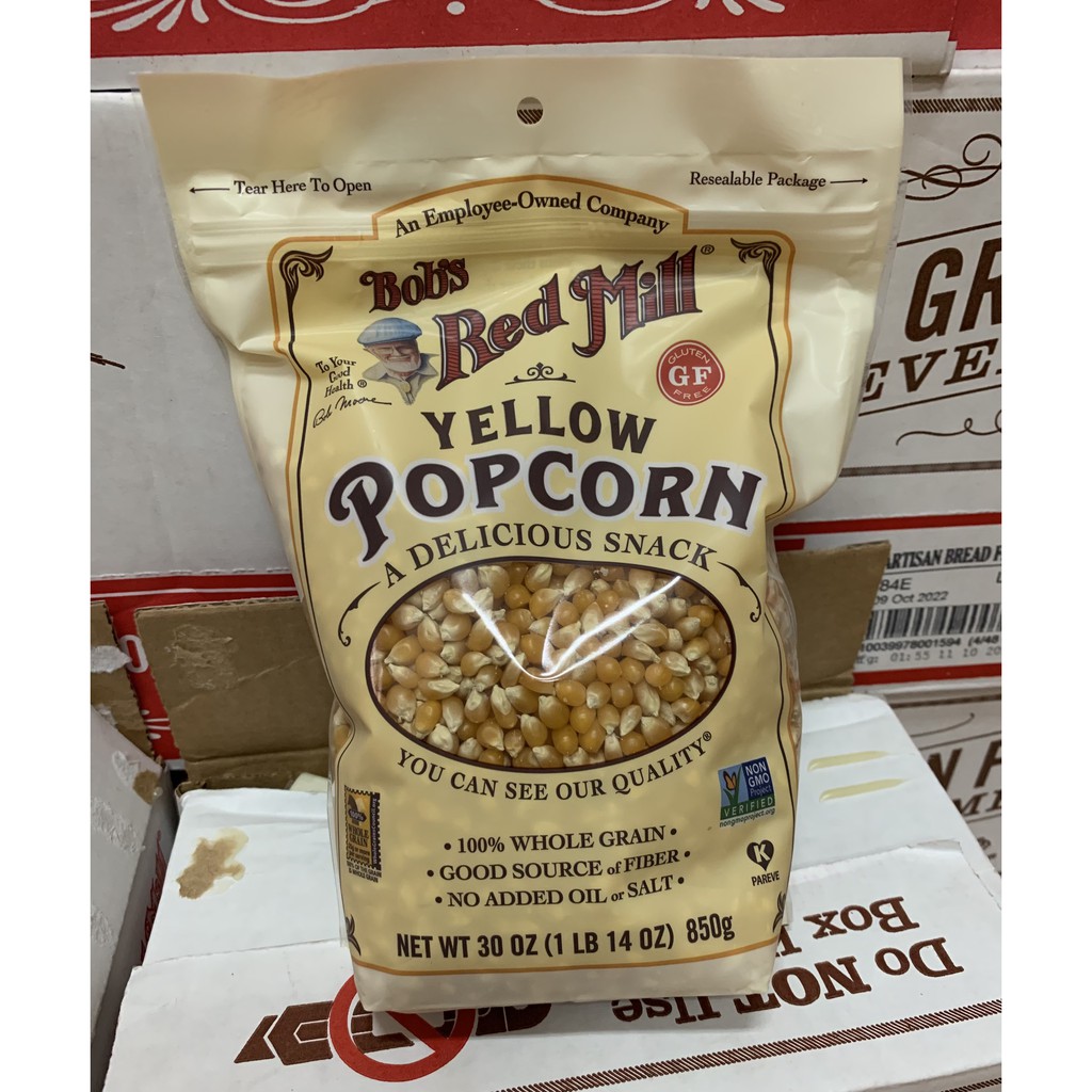 Ngô hạt (nổ bỏng)  Bob's  Red Mill NonGMO túi 850g
